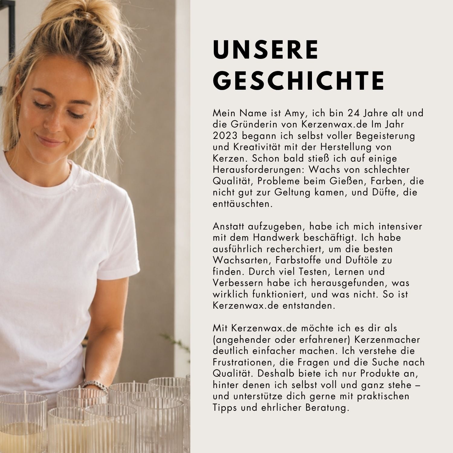 KeraSoy Containerwachs 4130 | 15 KG | Sojawachs für Kerzen im Glas