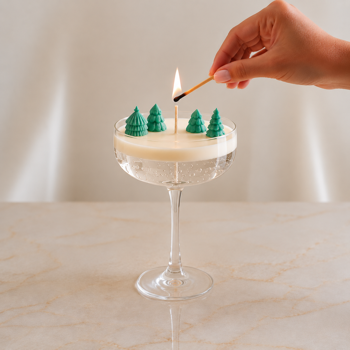 Kerzen selber machen | Schneecocktail | Candle Cocktail®