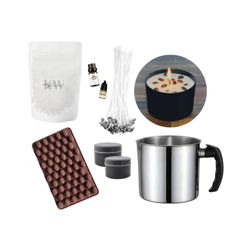 Selbst Kerzen machen | Kaffee Duftkerzen | M | Candle Cocktail®