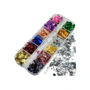 Folienflocken | Bunt | Assortiertes Set