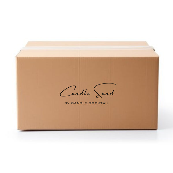 Candle Cocktail® | Kerzensand | Braun | Mit Dochte