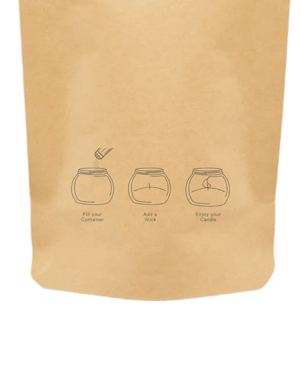 Candle Cocktail® | Kerzensand | Braun | 400g mit 8 Dochte